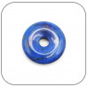 Pendentif Donut Lapis Lazuli Pierre naturelle d'éveil spirituel et de conscience