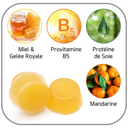 Savon Douceur Visage Miel Huile Essentielle Mandarine