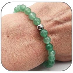 Bracelet Pierre naturelle Aventurine verte 6-8-10mm