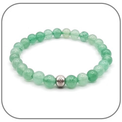 Bracelet Pierre naturelle Aventurine verte 6-8-10mm